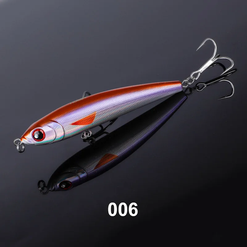 Noeby batan Stickbait balıkçılık cazibesi 115mm 130mm uzun döküm kalem cazibesi