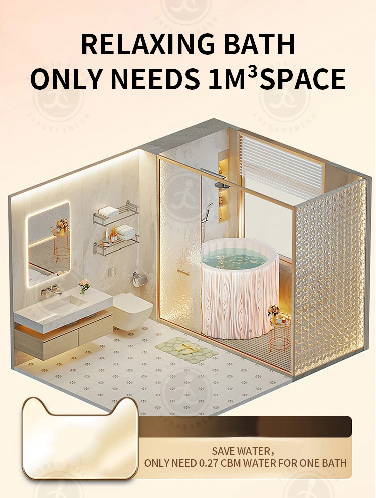 High Quality Ecofriendly Pvc Portable Hot Tub Inflatable Spa Hot Tub 1