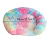 Tie-dye rainbow, 70cm, bite-resistant tube, 5 temp, 5 timer, LED