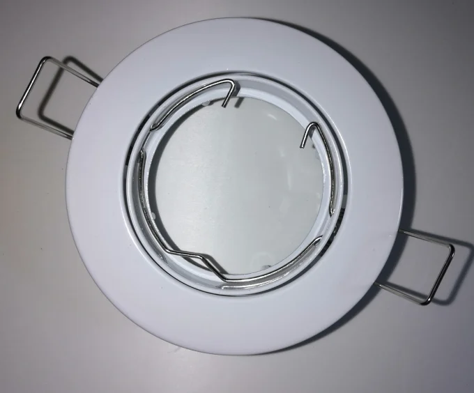 Zhongshan Factory Price white round Aluminum GU10 ceiling spot light covers recessed led  downlight