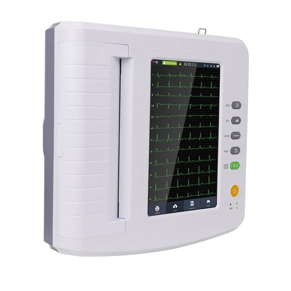 CONTEC ECG1212G  12 Lead Ecg Touch Screen Ecg Machine