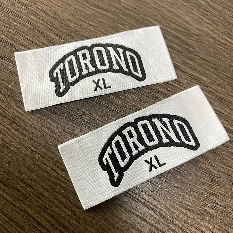Factory Price 100PCS Cheap Factory Price Wholesale Fabric Tag Clothing Labels Woven Label for Garments