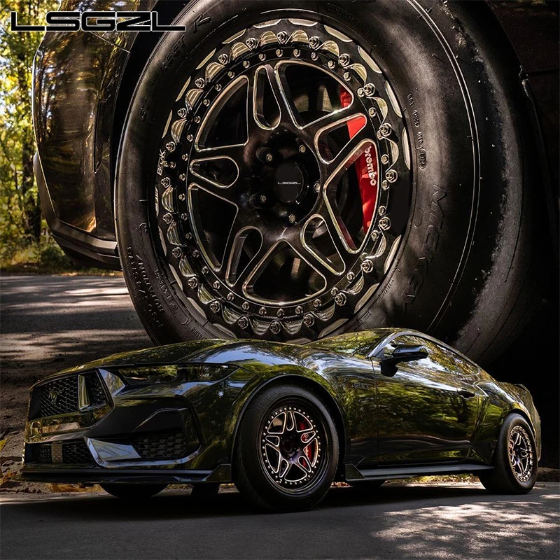 Monoblock Ring Forged Wheel 15 18 20 22 24 26 Inch Jante Beadlock Rim 5x114.3 5x130 6x139.7 For C8