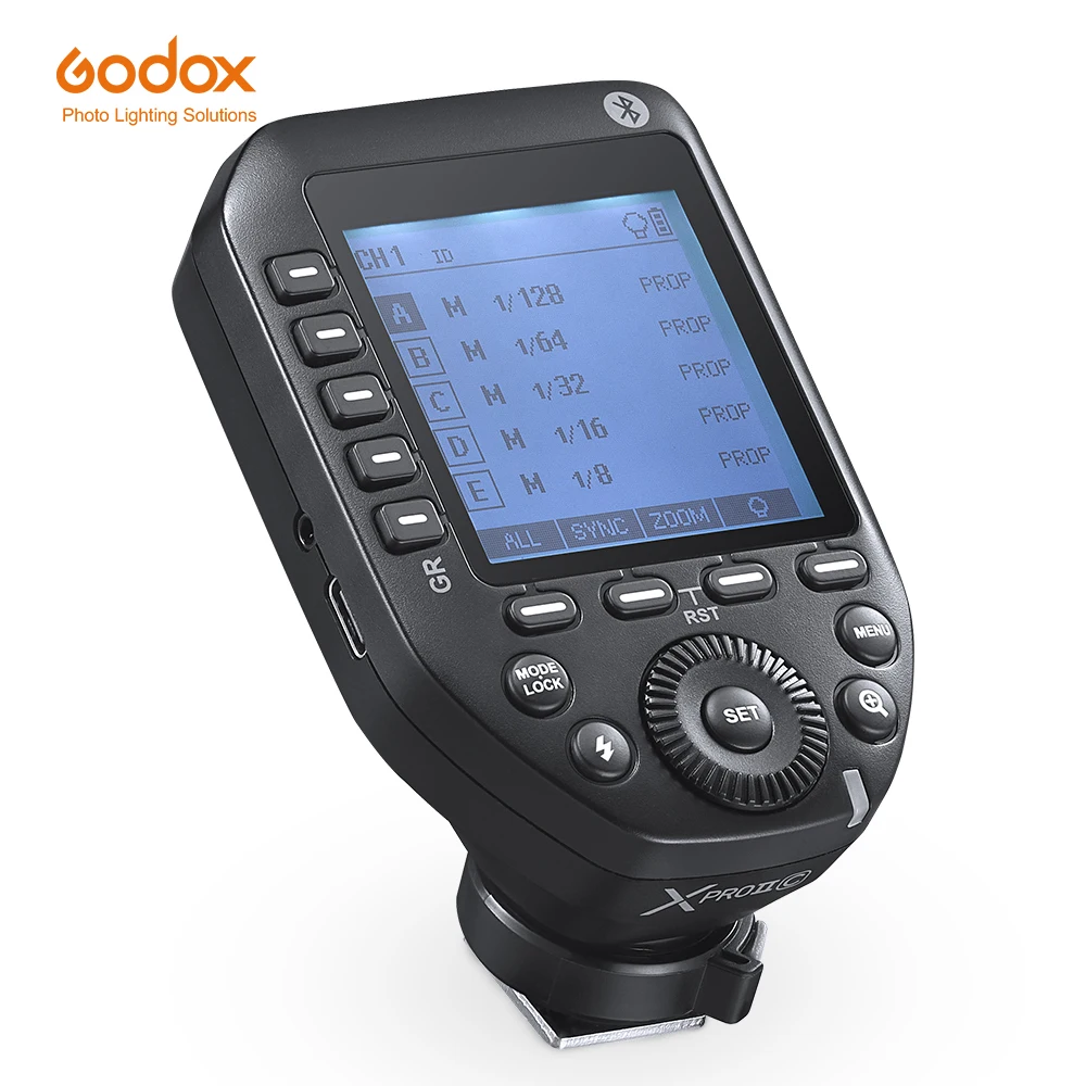 Godox Xproii Wireless Flash Trigger for Sony, Canon, Nikon, Fuji