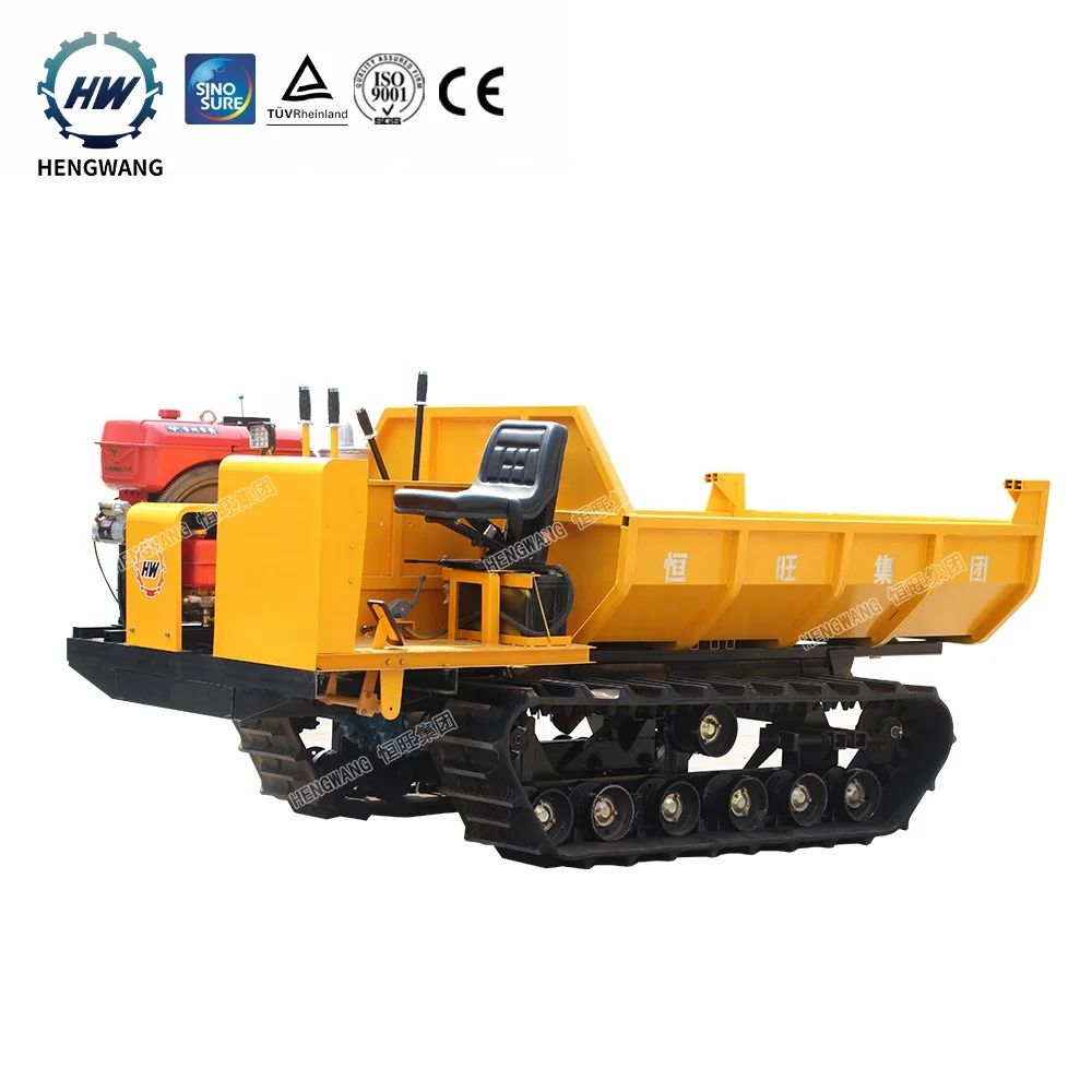 China Mini Hydraulic Crawler Dumper for Swamp