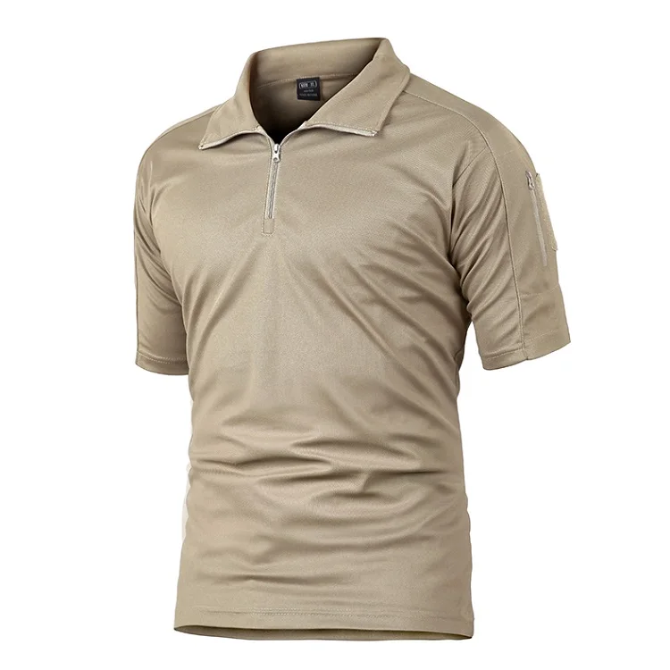 Wholesale Men's Outdoor Short Sleeve 100%polyester Polo Shirts