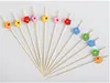 Colorful Plum Flower with Middle Dot 12cm 100pcs/Pack