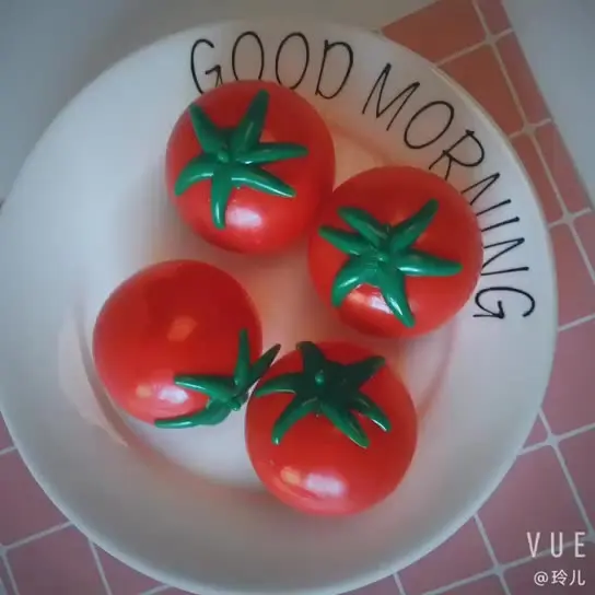 新しいスプラットトマトフィジェットトイ ストレス解消粘着ボール