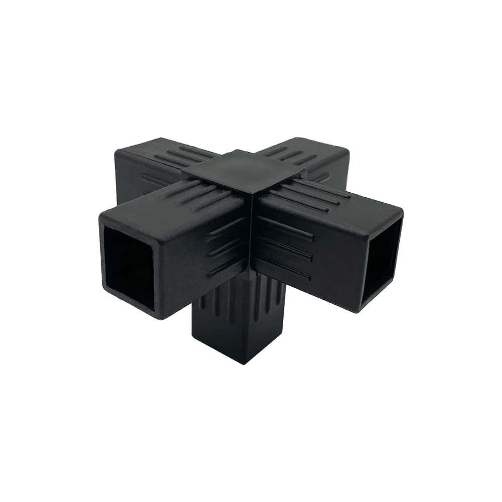 5 Way Plastic Connector High Quality Square Plastic Tube Connector