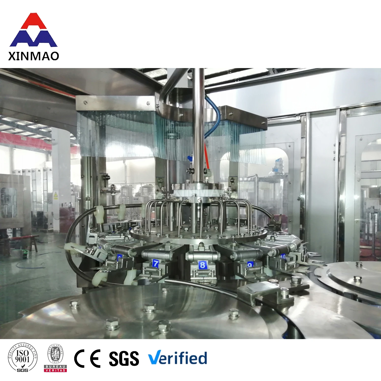 Filling Machine 3 in 1 Triblock for Mineral Water Filling Line Bottle Filling Machines