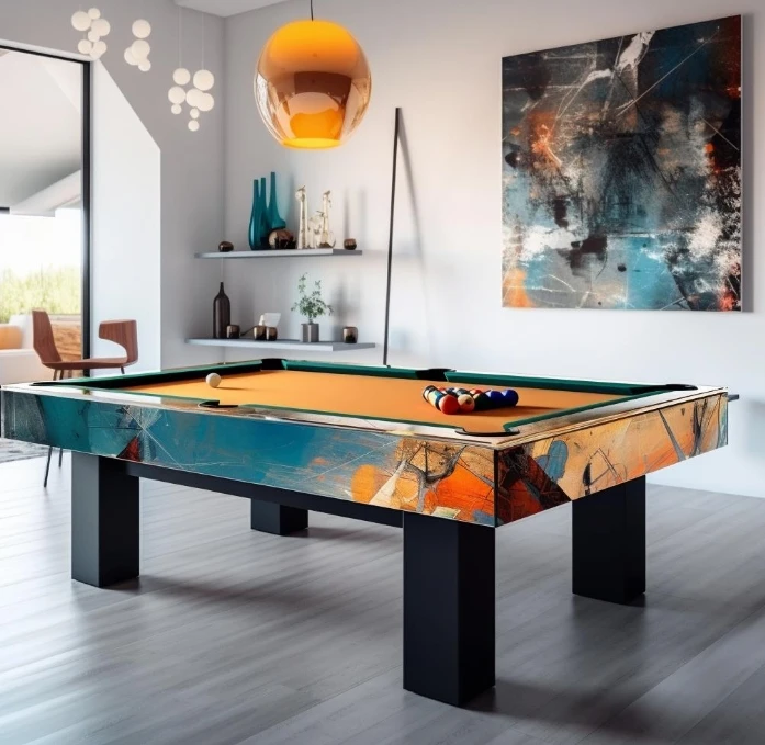 New Color Series Design High Quality Pool Table Buy Exquisite Pool