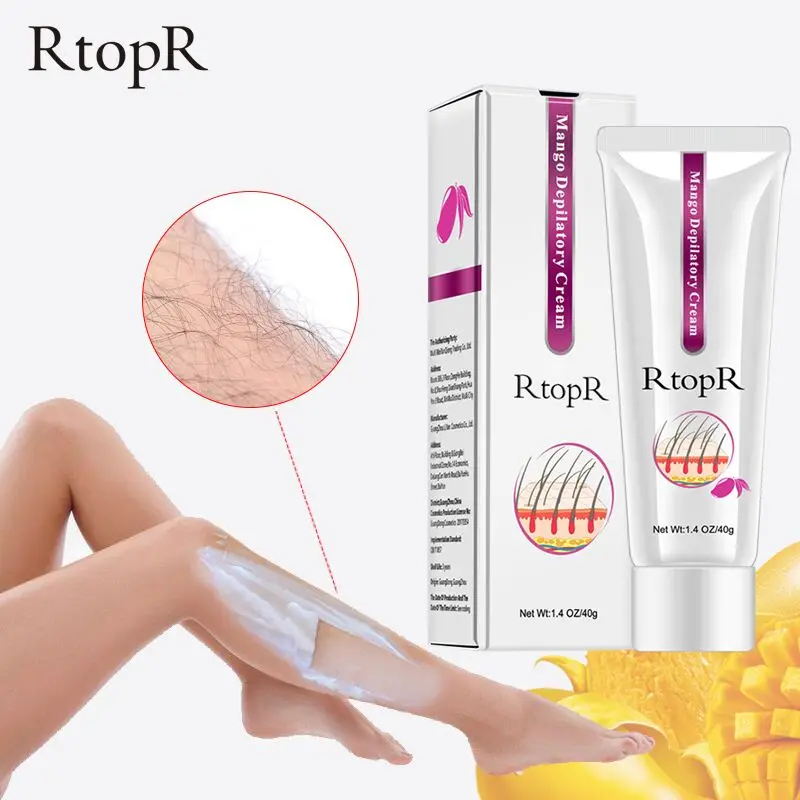 Депиляционный крем с манго для тела, безболезненное эффективное удаление волос, крем для мужчин и женщин, отбеливающий продукт для выпадения волос в подмышках рук и ног