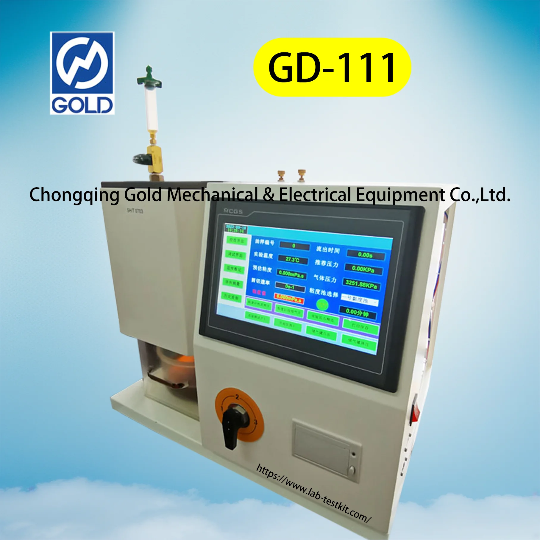 D5481 Engine Oil Viscosity Tester ASTM D5481 - Dynamic Viscometer