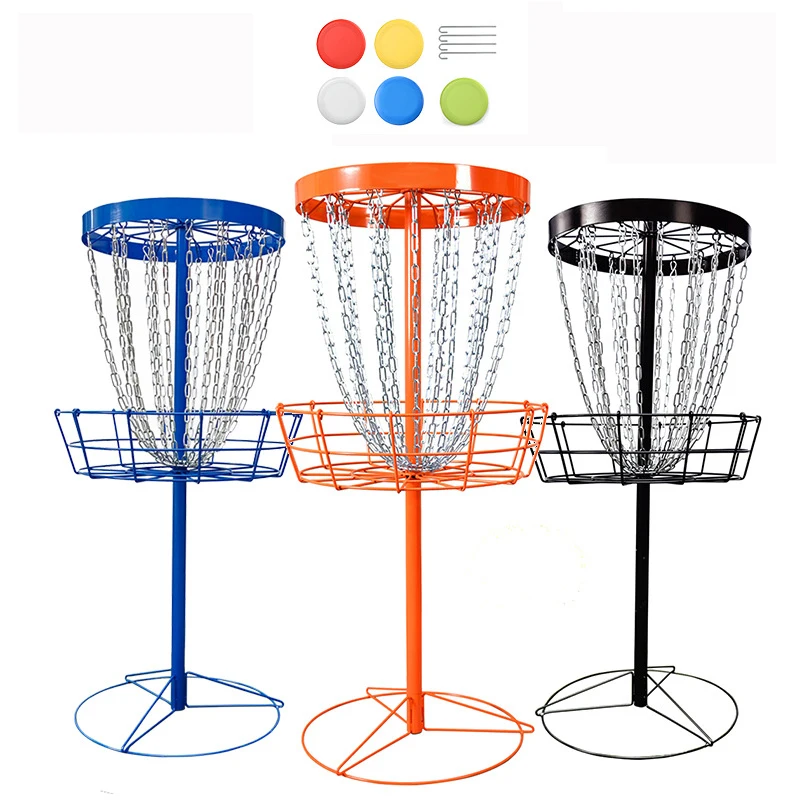 Disc Frisbee Golf Basket Customized Outdoor Sports Portable Disc
