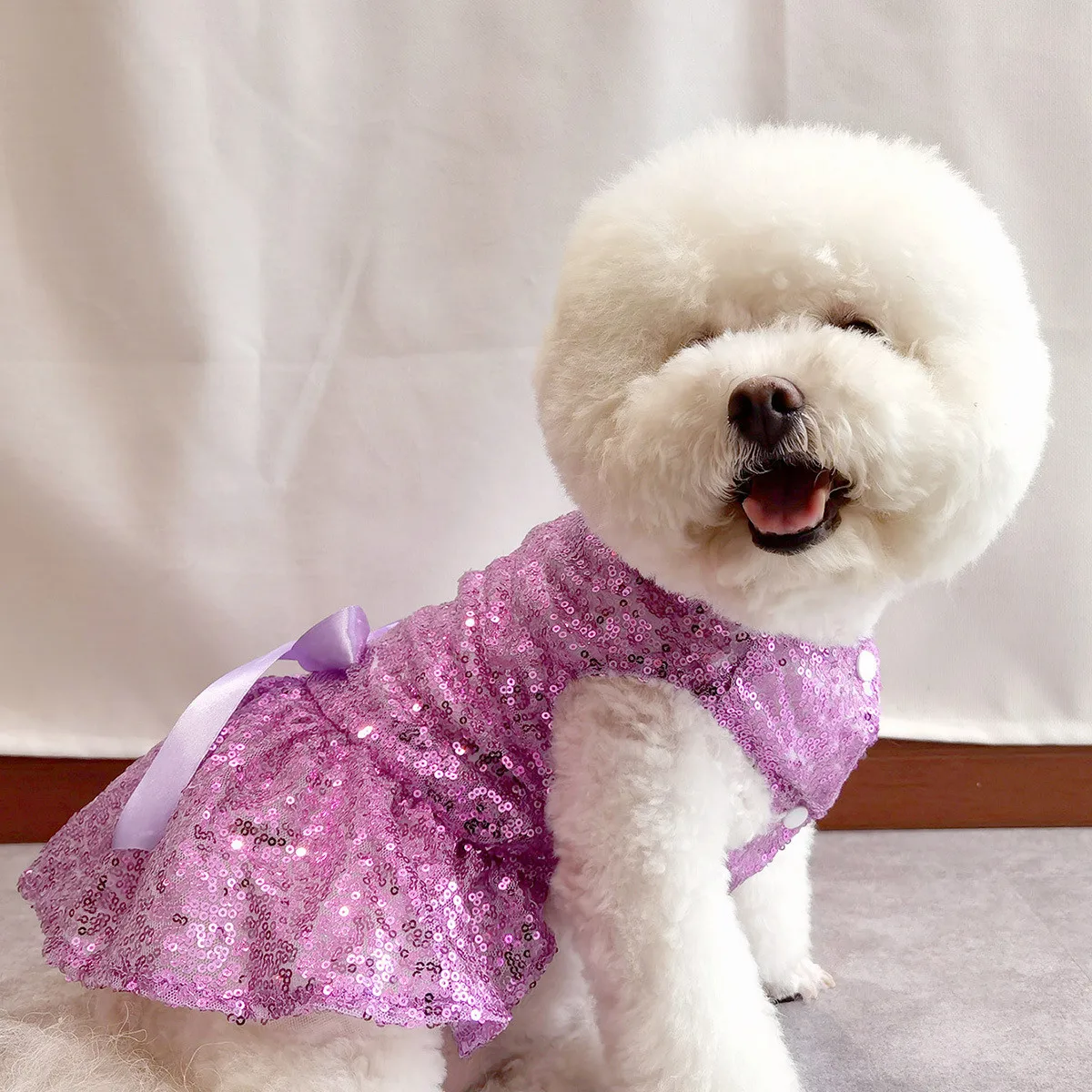dog sequin dress Picture Perfect Tutu Dress, Red Sequins L