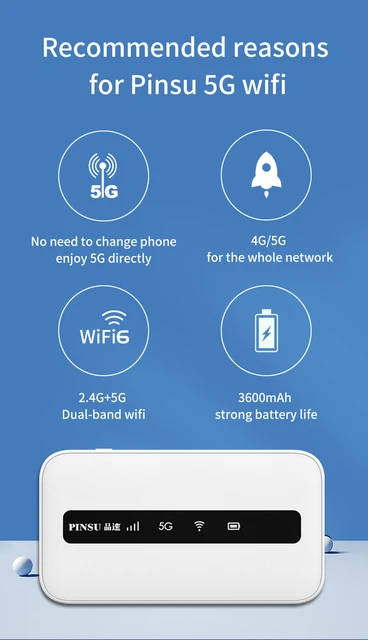 WiFiX NEXPRO 5G Gigabit Wireless Internet WiFi6 Router with