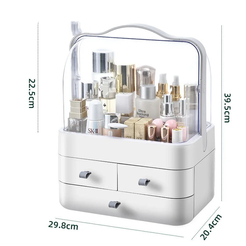 Plastics Storage Cabinet Drawers Multifunctional Makeup Desktop Plastic Cosmetic Acrylic Organizer Box