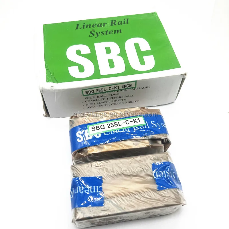 Original Korea Sbc Linear Guide Block Rail Sbg25sll Sbg25sllk1 Sbg