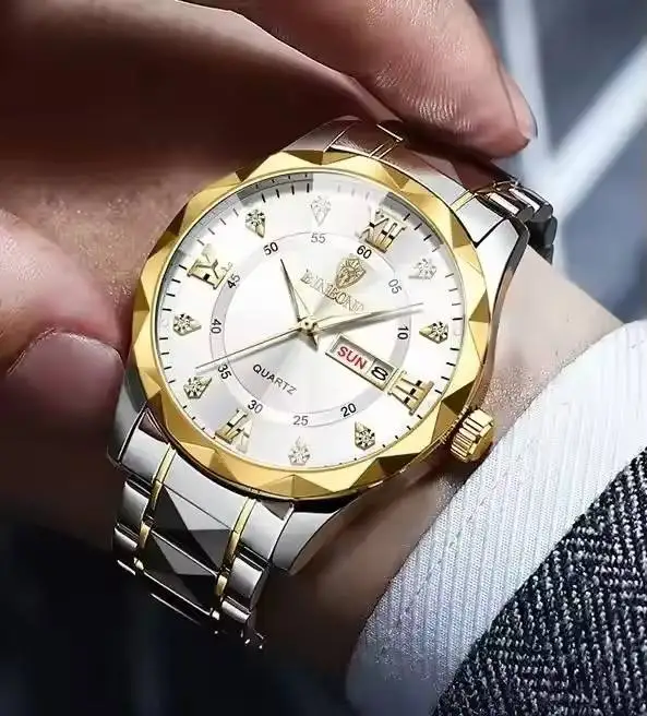 Binbond 2521 B2521 Model Luxury Sport Business Retro Korean Style Quartz Wristwatch Simp aperçu 6