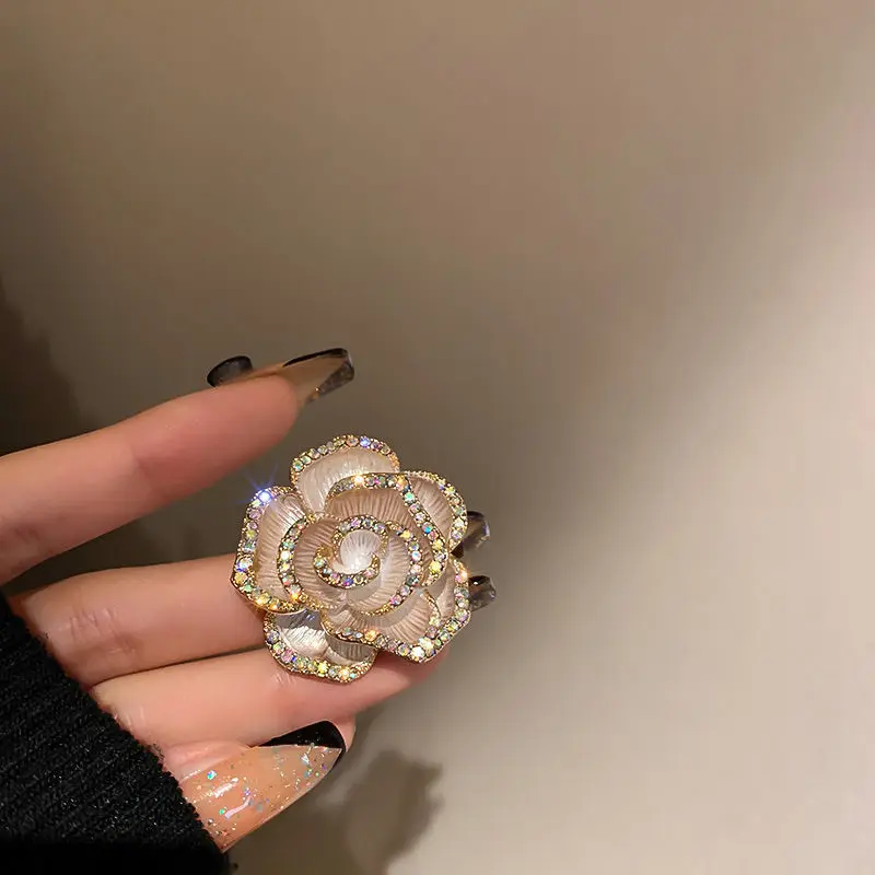 Camellia Brooch Chanel Brooch Aliexpress 2024 Camellia Brooch