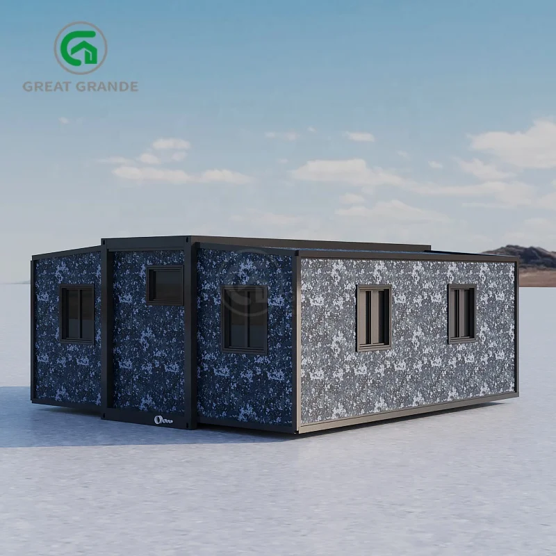 20Ft 30Ft 40Ft Industri Grossist Selvstyrende Hus Prefabrikert Container Klartilgjengelig Foldbart Hus Fra Kina