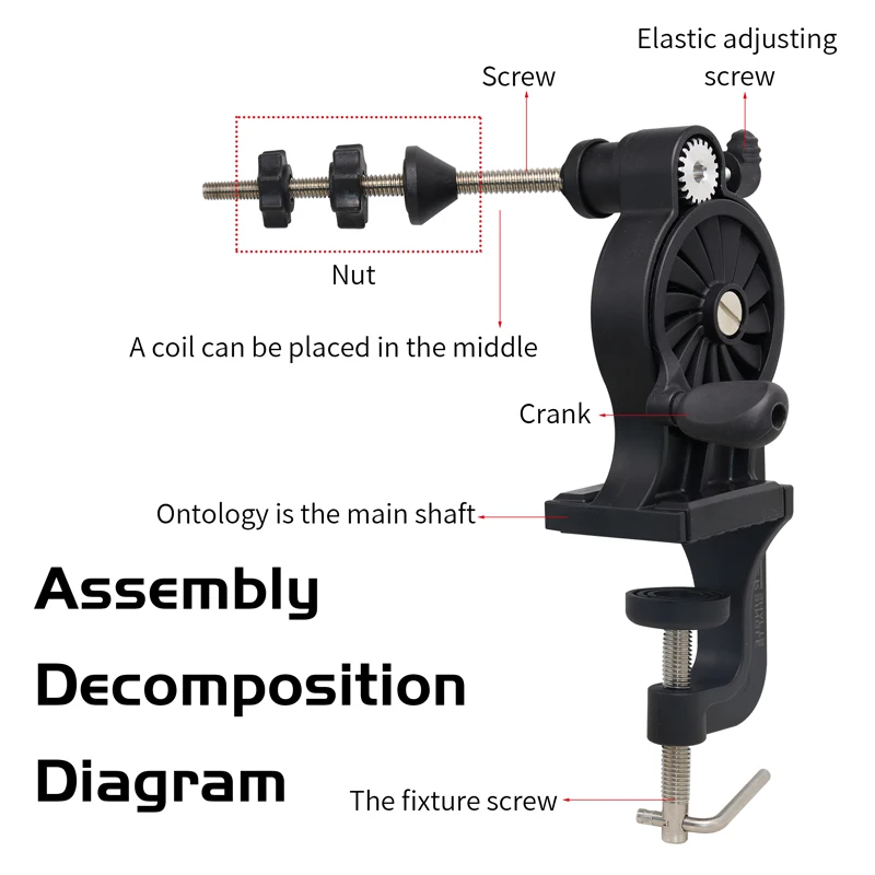 Multifunction Baitcasting Reel Spooler Fishing Line Winder Fishing Line Spooler Fishing Gear Product Multifunction Baitcasting Reel Spooler Fishing Line Winder Fishing Line Spooler Fishing Gear Product