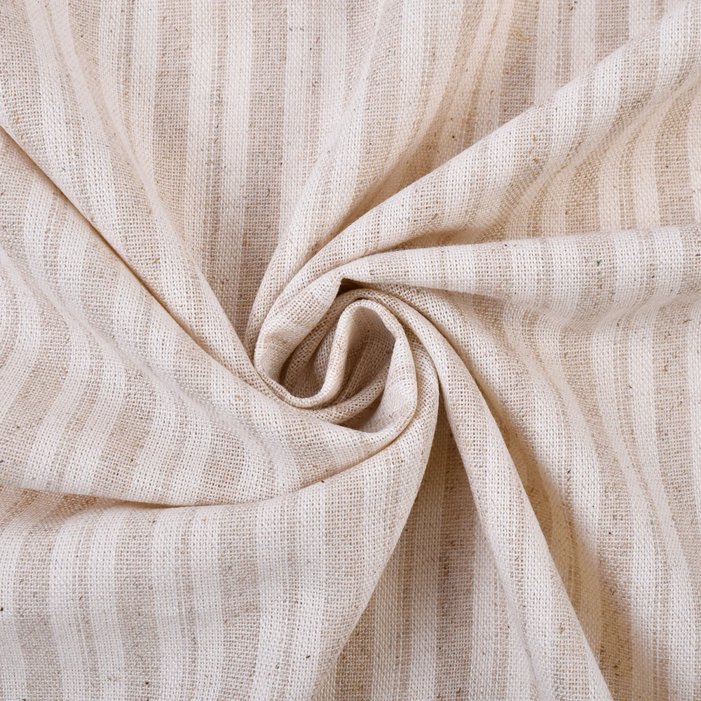 product excellent quality yarn dyed woven  stripe linen rayon fabric for clothing women-6