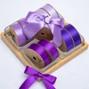 single face purple ribbon