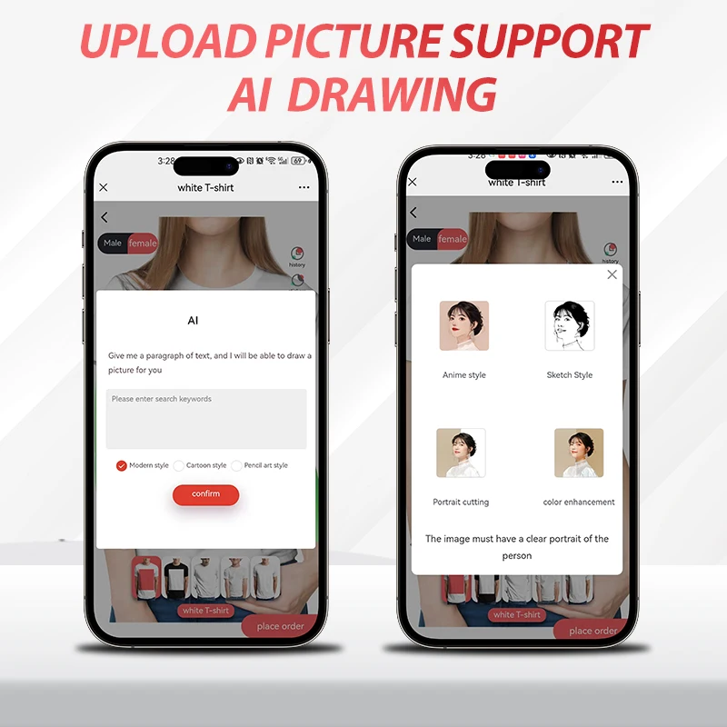 2024 Fabric A3 DTG Clothes Printer Printing Machine Support H5 Application  Built-in Computer Intelligent Management System