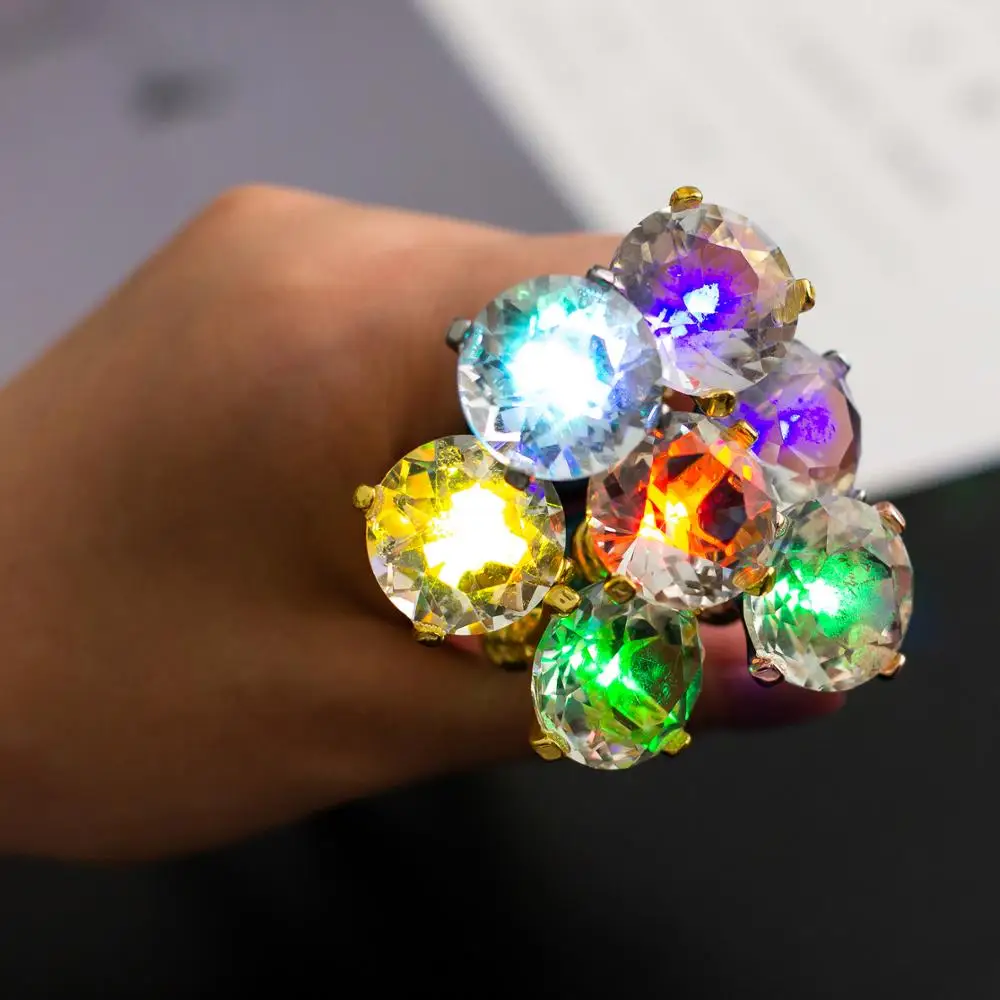 New Type Multifunctional LED Light Pen with Custom logo and Diamond