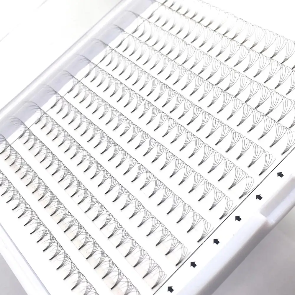 Корейские ресницы для наращивания, супер упаковка, 240 вентиляторов/лоток, поставка 5d, готовая коробка, косметика, частная торговая марка, объем ресниц, индивидуальные ресницы