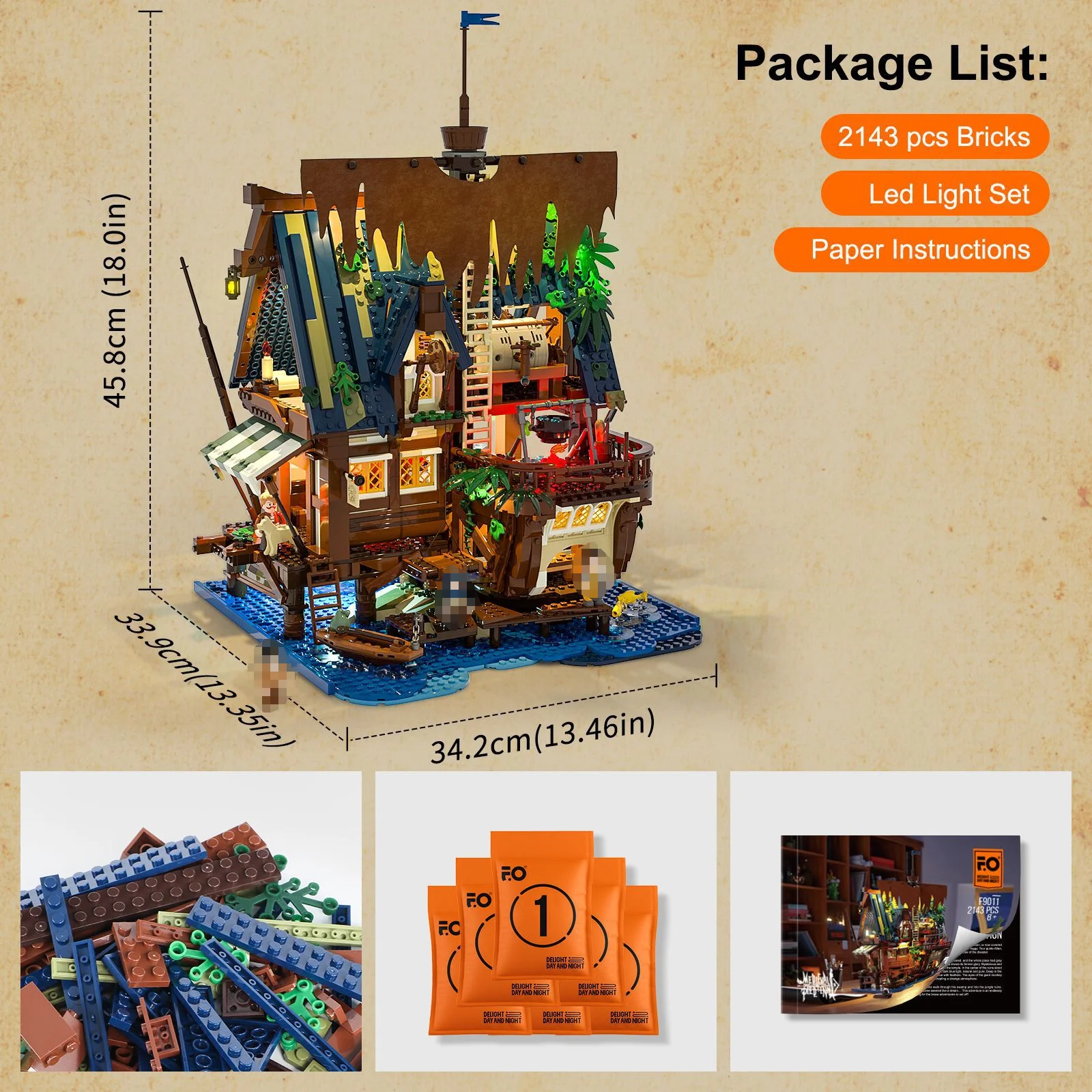 Funwhole Medieval Street View Series Market Wharf Tavern Potion