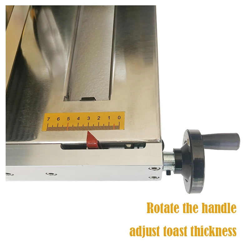 Mini Portable Adjustable Automatic Electric Bread Slicer Manual Hand