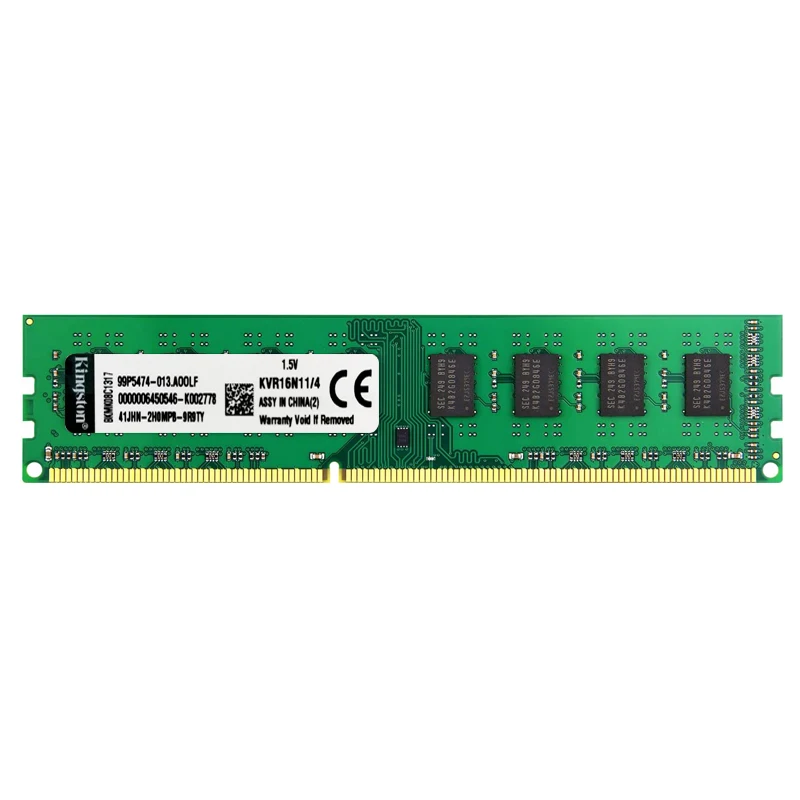 Barrette RAM Kingston 8 Go DDR3 1600 MHz PC3-12800U - Pour PC De Bureau