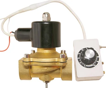 Alahot 0.5W Temperature-controlled Energy Saving DC 12V Normally Closed 2 way 1/2 inch air gas water Brass Solenoid Valve