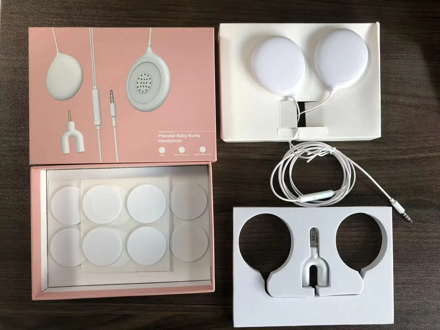 thumbnail image 2 of Portable Prenatal Belly Speaker - Baby Bump Headphone For Pregnancy 2 of 11