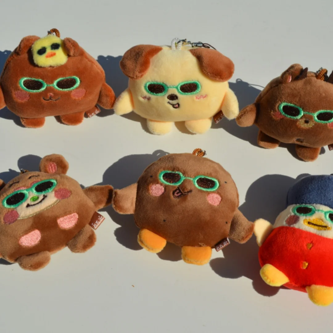 Kpop RIIZE Mini Plush Keychain PP Cotton Soft Short Plush Filling