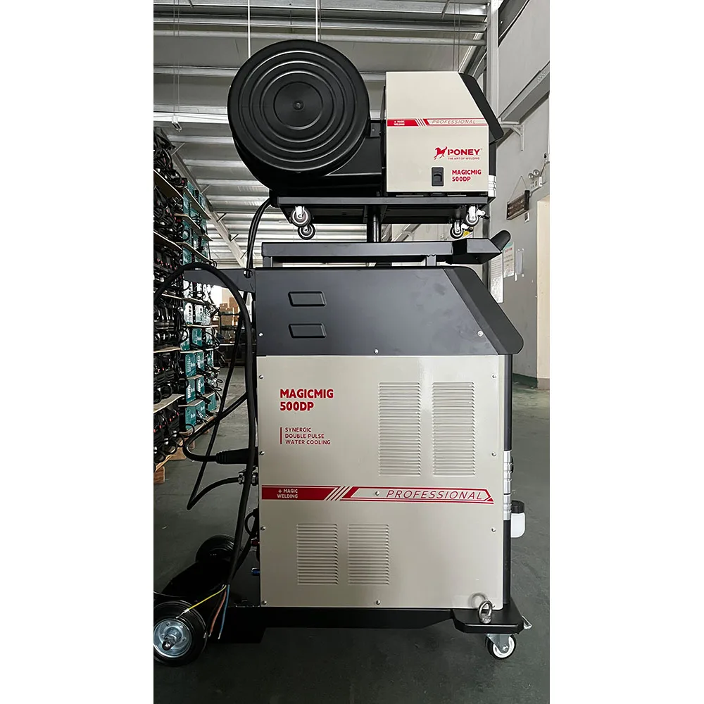 Poney Brand MIG 350DP Aluminium Welding Machine Mig Welding Machine 500 Amp Double Pulse 3PH 380V MIG IGBT