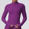 Manteau 6704-violet prune