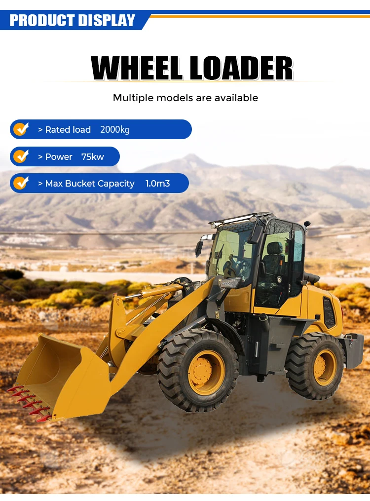 Zl20 Front Shovel Loader,International Front Loader,Front Bucket