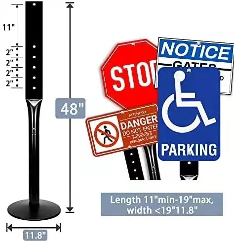 Supporto Per Cartello Di Avvertimento CargoParts 30x40 Cm Per Camion, Nuovo