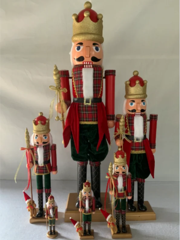 Plastic Crafts Life Size Nutcracker Outdoor Christmas Decorations