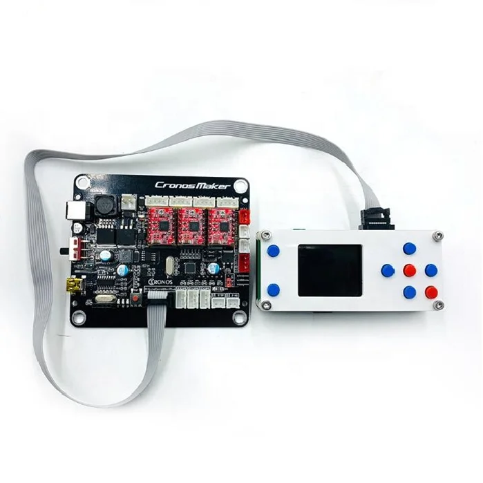 Module Commande Hors Ligne RATTMMOTOR Pour Fraiseuse CNC - Compatible 1610/3018 Pro - Contrôle Via SD Ou USB
