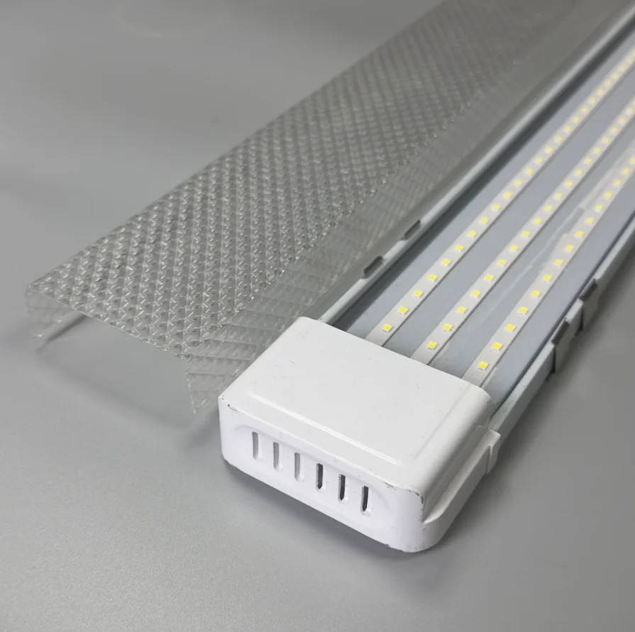 Led Linear Batten Light  Fixture Ceiling 48 Inch Light Ceiling Mounted Linear Lamp Wrap Around Fixtures LED Batten Light