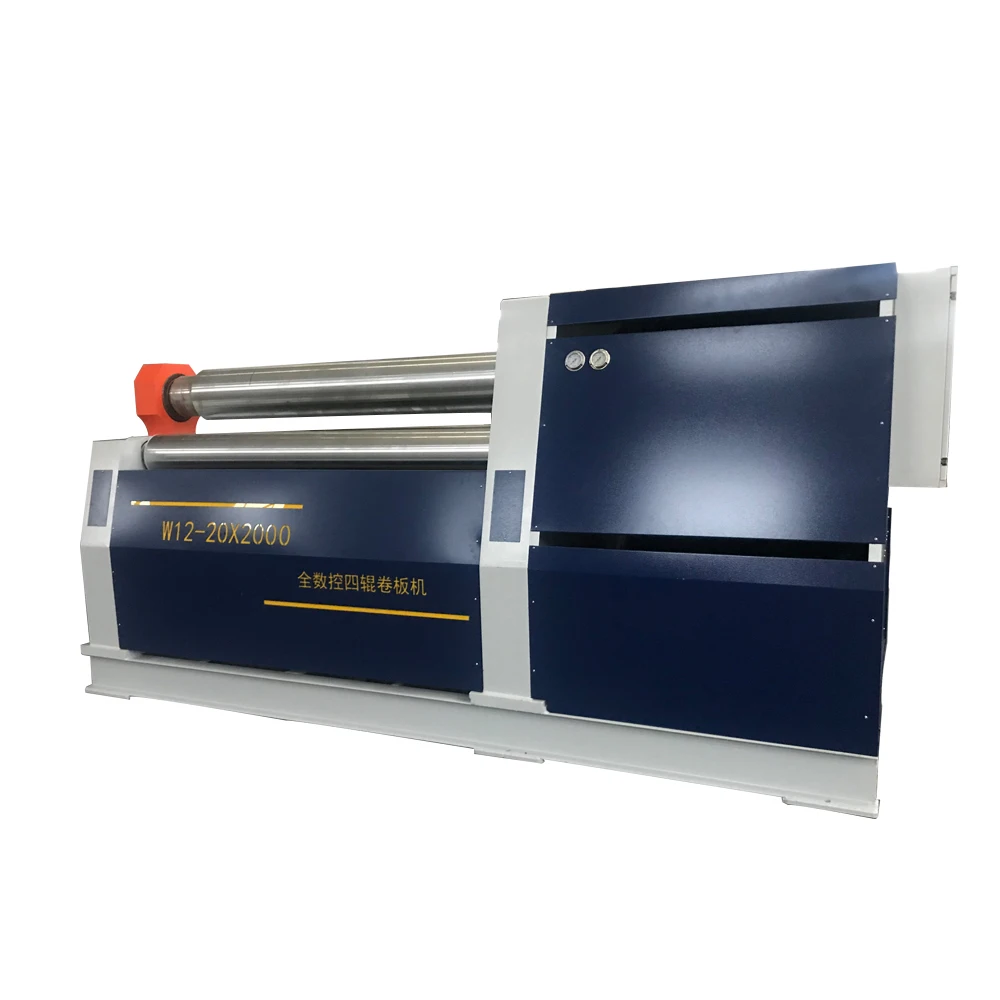 4 Roller Bending Machine Cone Rolling Machine Small Ss Flat Bending Machines for Sale