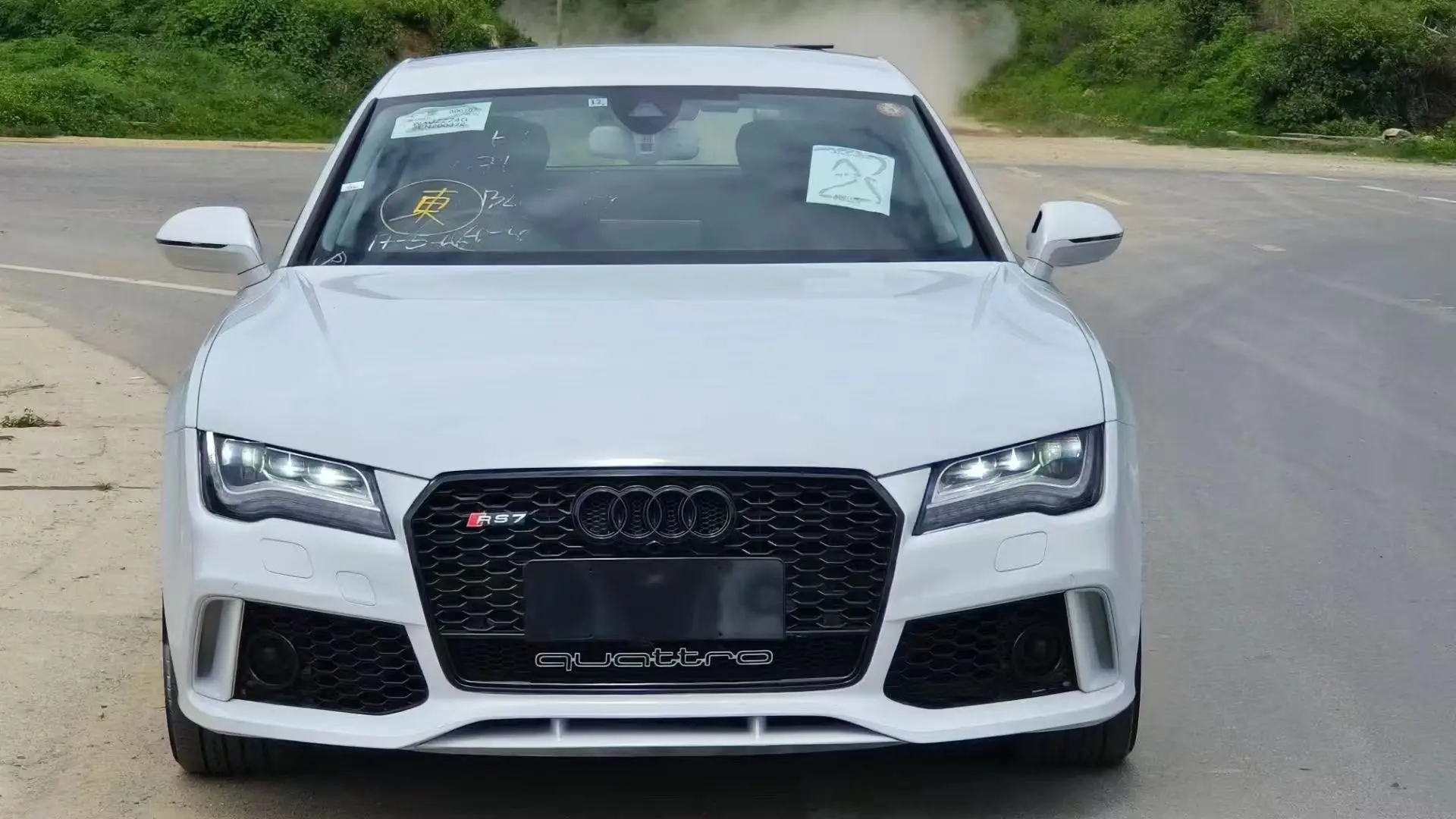 アウディ 純正 オプション グリル A7 s7 rs7 AUDI アウディ C7 4G A7