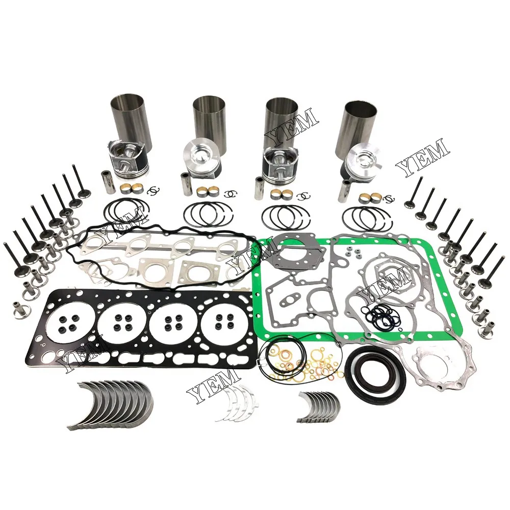 V3300 Overhaul Kit for Kubota Excavator Engine 2