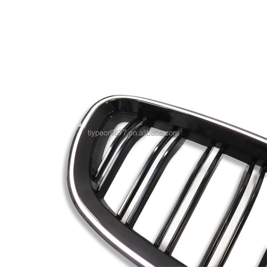 product tiypeor for bmw 5 series f10 f11 2010   2014 2015 2016 with led gloss black bumper kidney grille-6