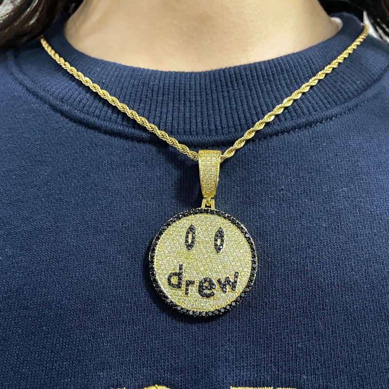 Justin Bieber Drew Pendant Necklace 