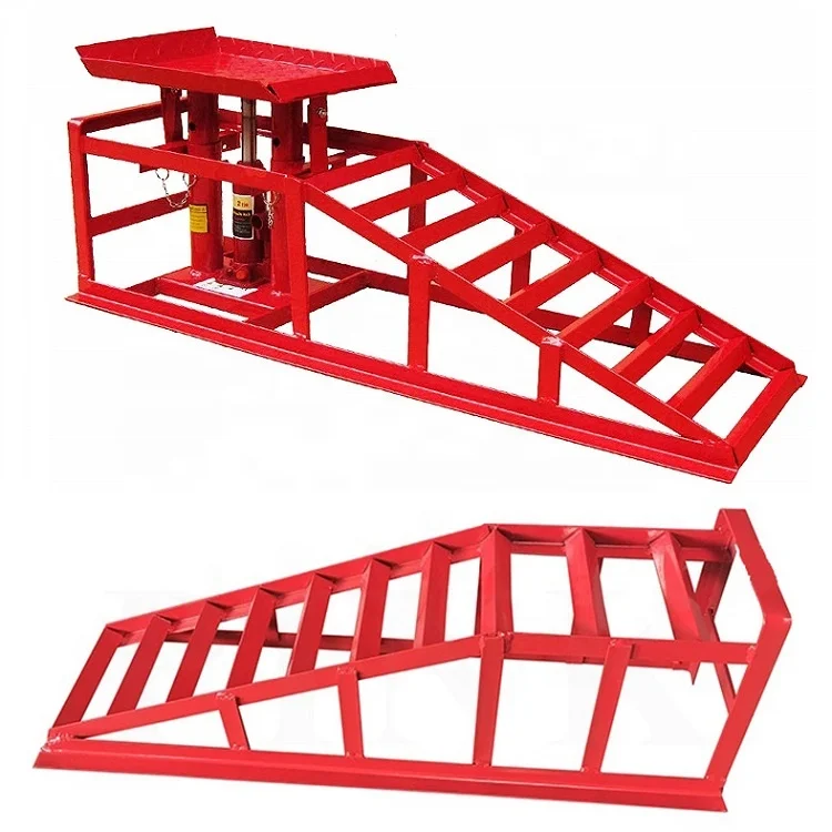 Hydraulic Rar Ramp 2 Ton Auto Hydraulic Car Ramps Steel Frame Ramps for Cars| Alibaba.com